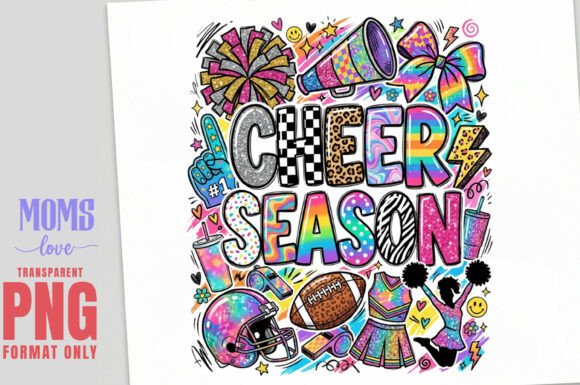 CHEER SEASON Sublimation PNG Graphics