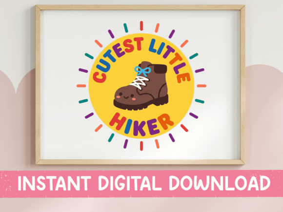 Cutest Little Hiker SVG PNG