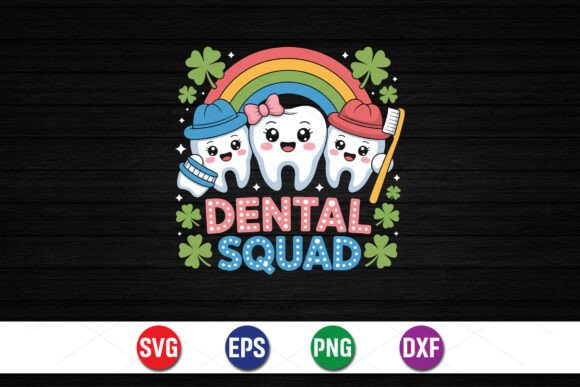 Dental Squad Cute SVG Design for Graphics and T-Shirt Designs