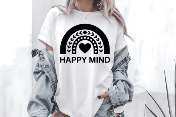 Happy Mind PNG Mental Health SVG