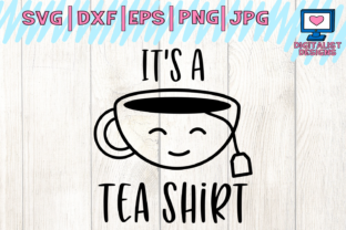 Tea Shirt Graphics for Crafts and Content